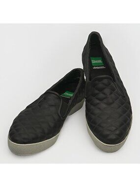 Cougar Swing Slip On Shoes Womens 7 Black Waterproof Quilted Rain Sneakers